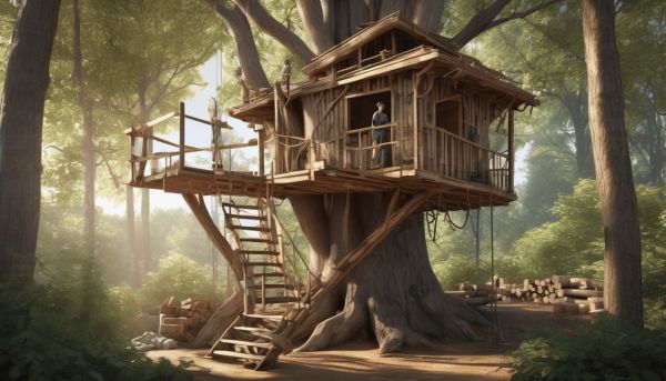 Construire une cabane dans les arbres : réalisez votre projet