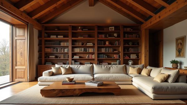 Créer un intérieur unique grâce à des meubles en bois massif