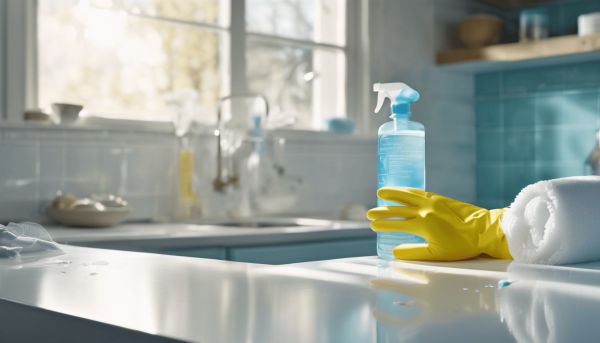 Eau de javel pour gros travaux : le secret d’un nettoyage facile