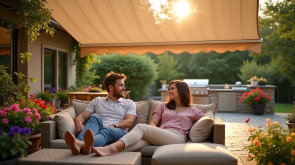 Optimiser votre espace extérieur avec une voile d'ombrage
