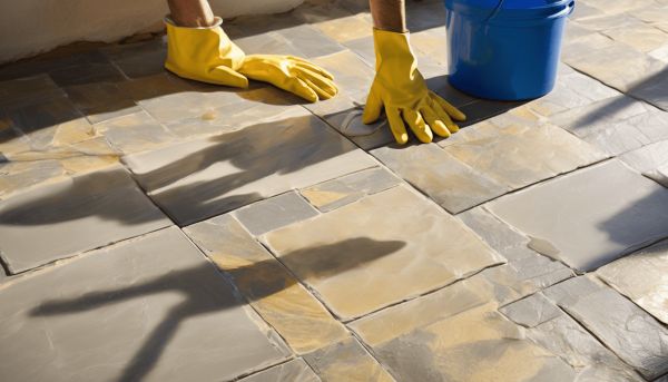 Quel est le bon temps d’action pour l’eau de javel sur terrasse ?